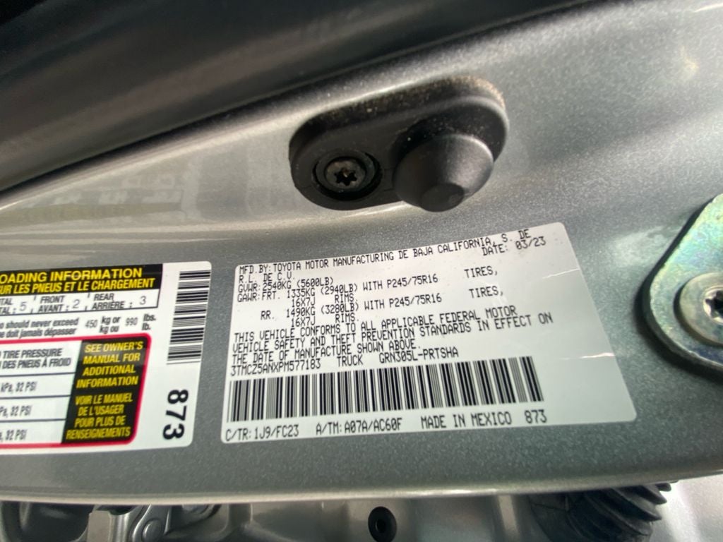 2023 Toyota TACOMA SR5 SR5 V6