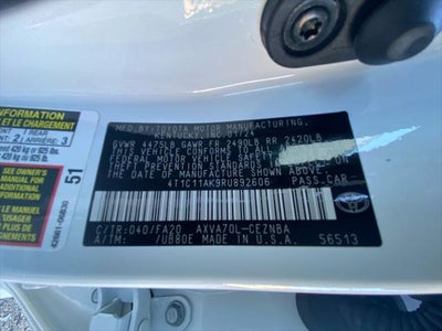 2024 Toyota CAMRY LE