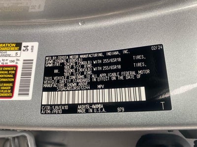 2024 Toyota GRAND HIGHLANDER HV XLE