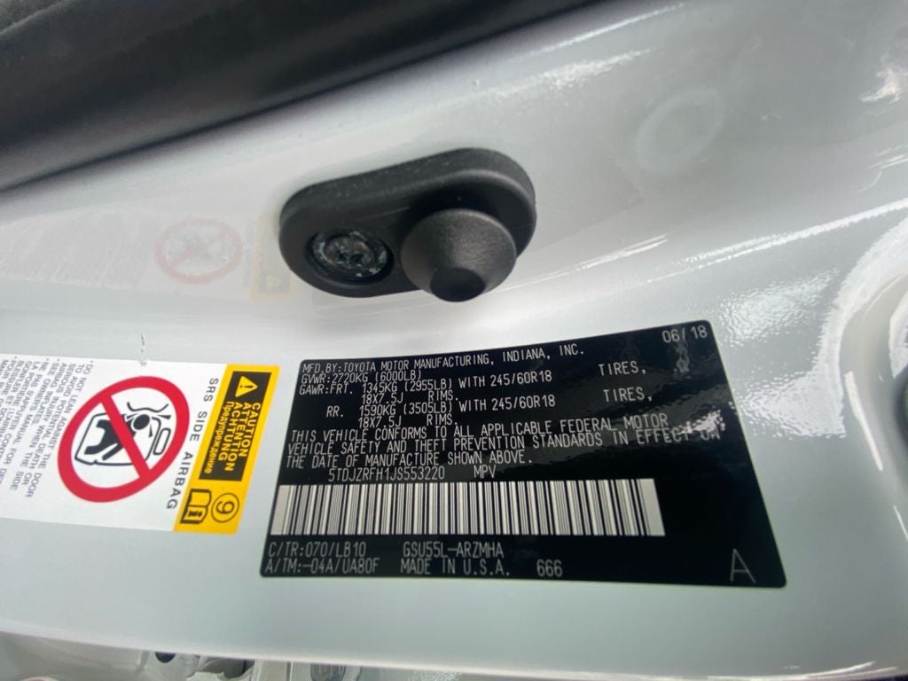 2018 Toyota Highlander XLE