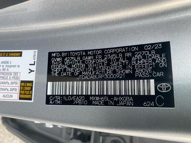 2023 Toyota PRIUS XLE