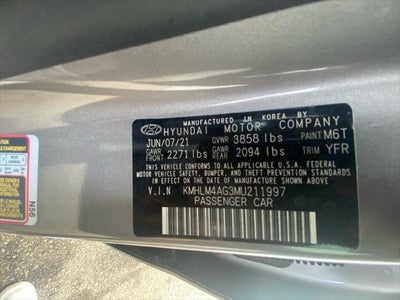 2021 Hyundai Elantra SEL
