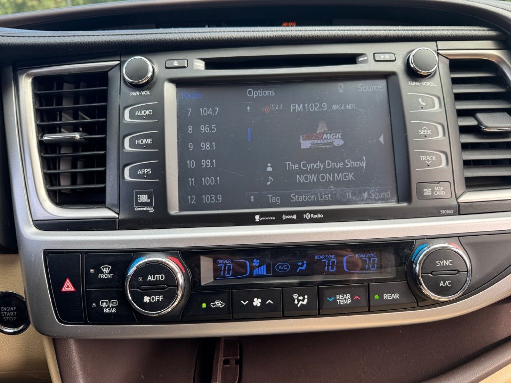 2016 Toyota Highlander Limited Platinum V6