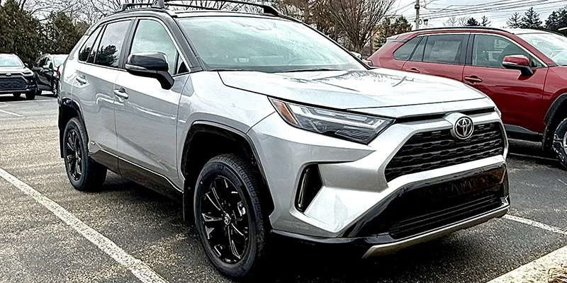 Toyota RAV4 Hybrid SUV at Sloane Toyota. 
