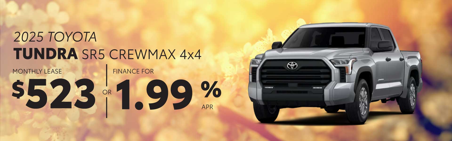 2025 Toyota Tundra SR5 CrewMax 4x4 Deals [Claim Limited-Time Offer]