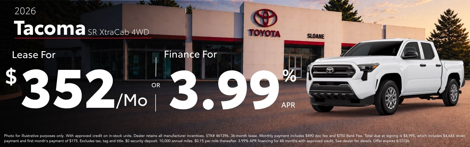 2026 Toyota Tacoma Deals