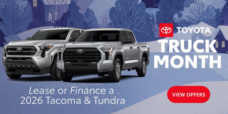 Toyota Truck Month at Sloane Toyota of Philadelphia.