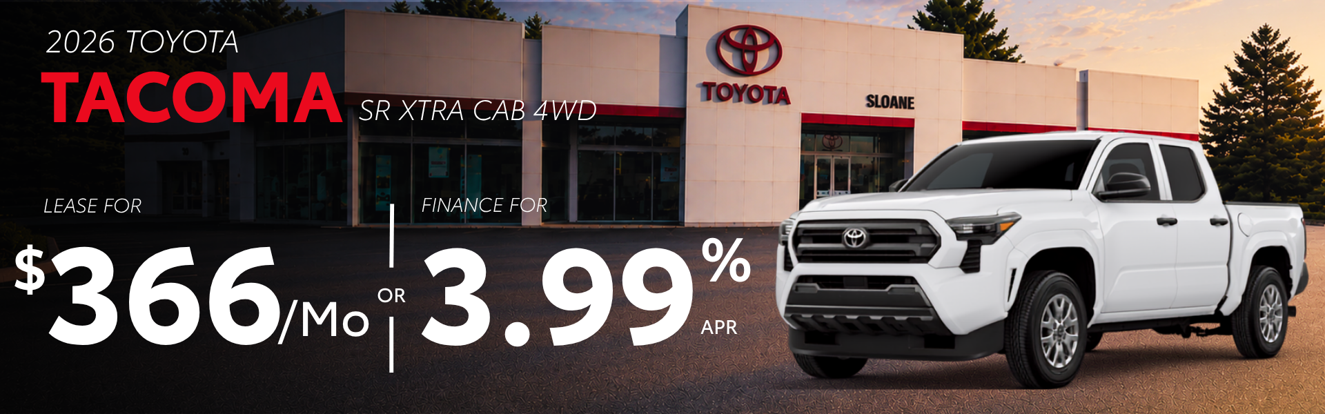 2026 Toyota Tacoma Deals