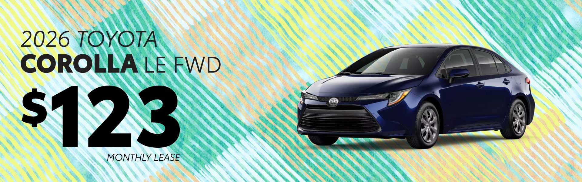 2026 Toyota Corolla Lease Deal