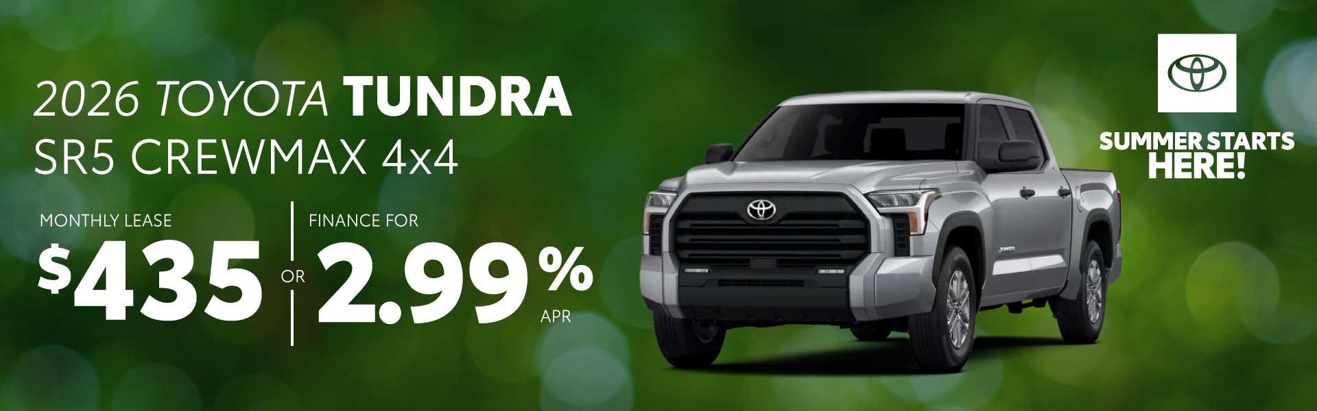 2026 Toyota Tundra Deals